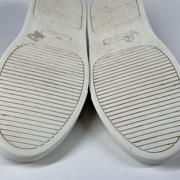 Tory Burch Womens Shoes Size 11 Huarache Weave Snakeskin Leather Slip On Sneaker - Picture 13 of 16